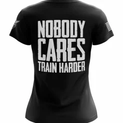 We The People Holsters Train Harder Women's Short Sleeve Shirt Black Clearance