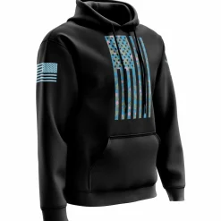 We The People Holsters Tropical American Flag Hoodie Black Online