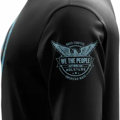 We The People Holsters Tropical American Flag Long Sleeve Shirt Black Hot