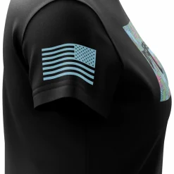 We The People Holsters Tropical Freedom Women's Short Sleeve Shirt Black New