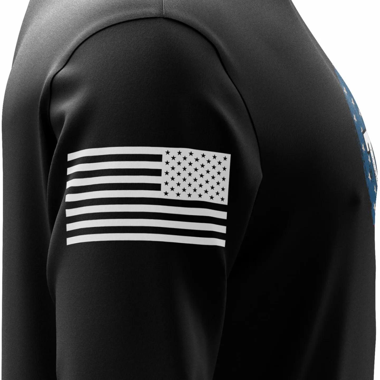 We The People Holsters Try That in a Small Town Long Sleeve Shirt Black