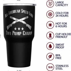 We The People Holsters Two Pump Champ Stainless Steel Tumbler Sale