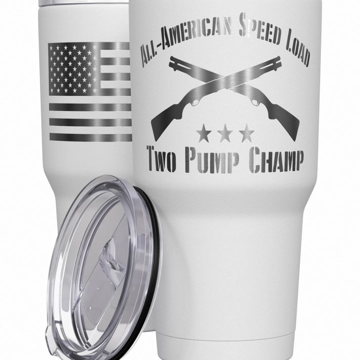 We The People Holsters Two Pump Champ Stainless Steel Tumbler Sale