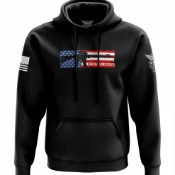 We The People Holsters US Flag AR Hoodie Black Best