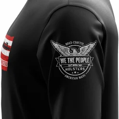 We The People Holsters US Flag AR Long Sleeve Shirt Black