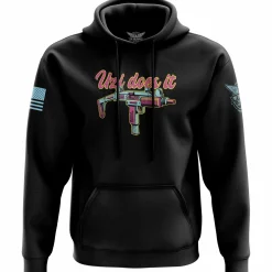 We The People Holsters Uzi Does It Hoodie Black Clearance