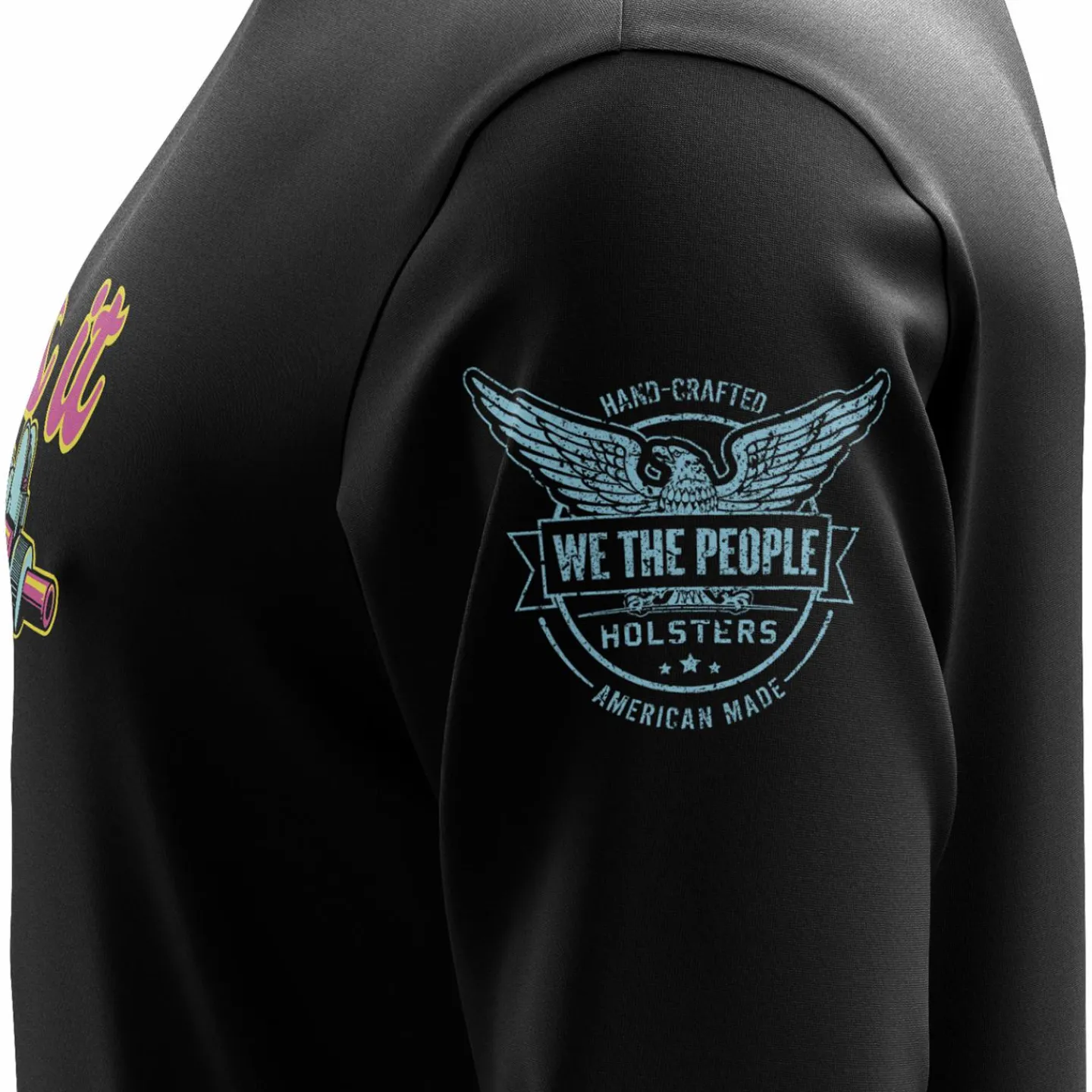 We The People Holsters Uzi Does It Long Sleeve Shirt Black Hot