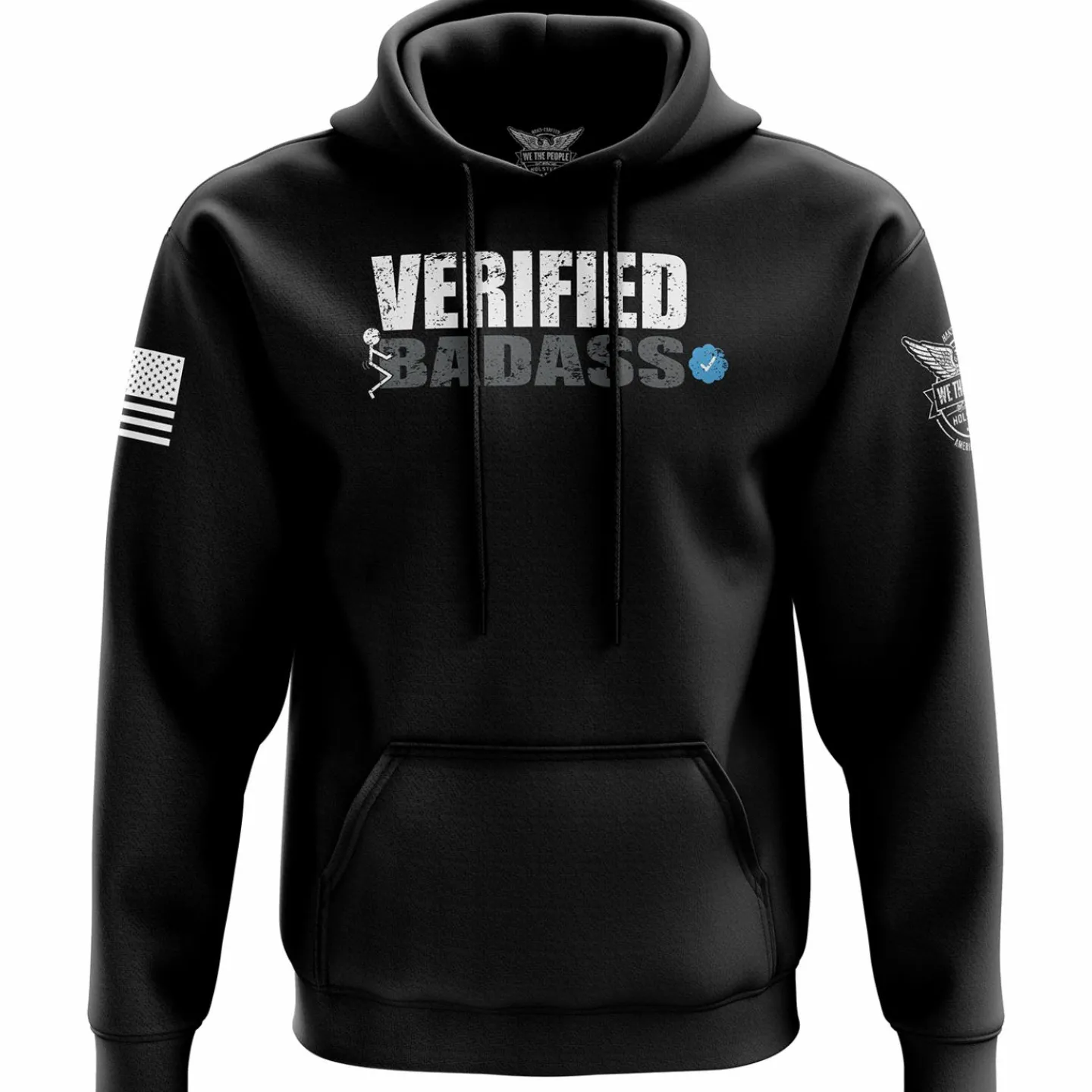 We The People Holsters Verified Badass Hoodie Black Outlet