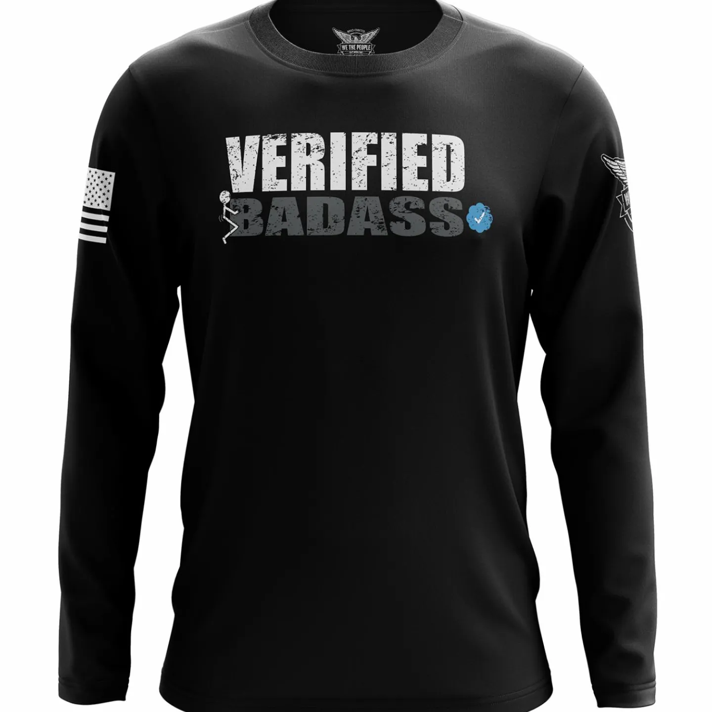 We The People Holsters Verified Badass Long Sleeve Shirt Black Sale