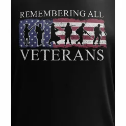 We The People Holsters Veterans Remembered Long Sleeve Shirt Black Hot