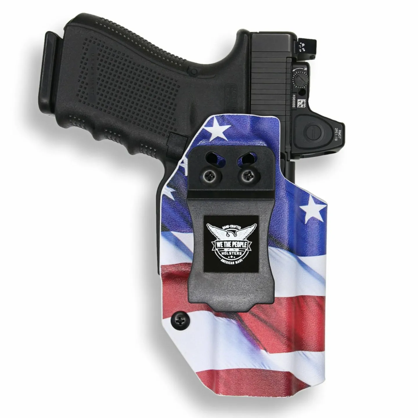 We The People Holsters Walther PDP Compact 5" with Streamlight TLR-1/1S/HL Light Red Dot Optic Cut IWB Holster Hot
