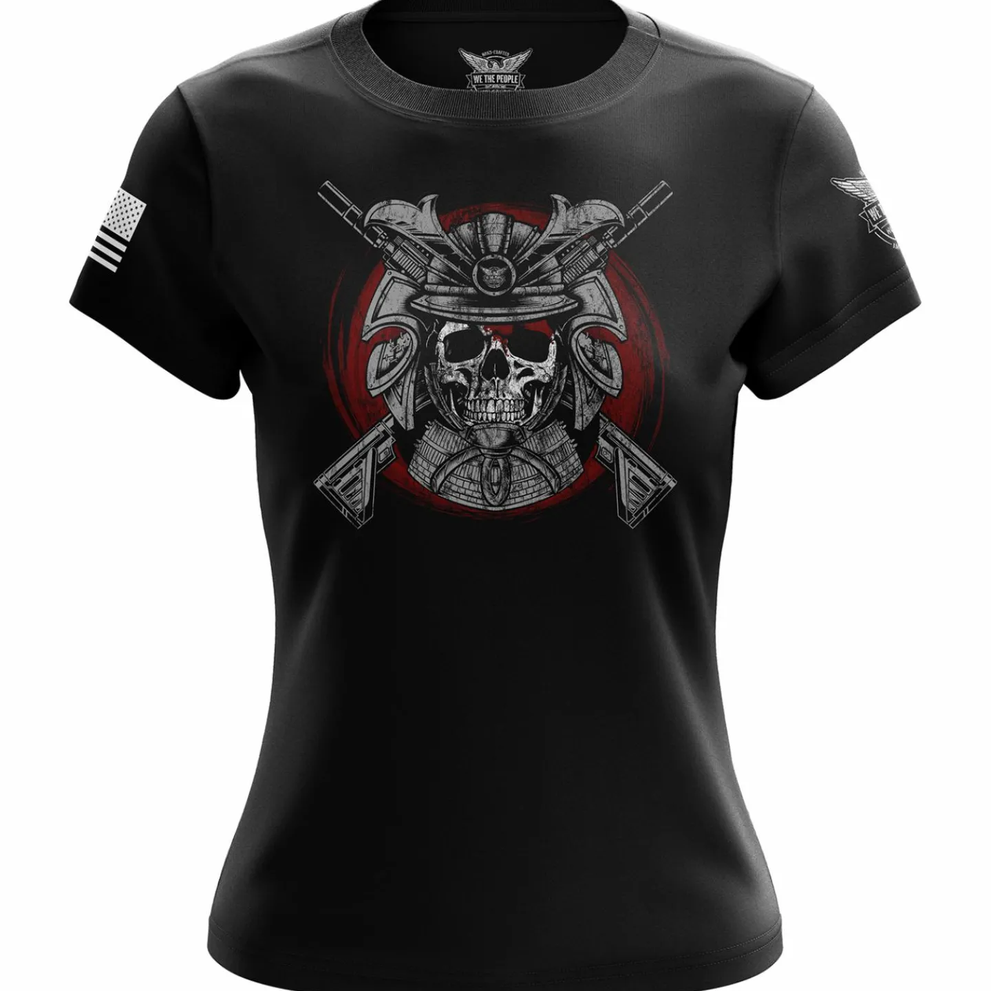 We The People Holsters Way of the Samurai Women's Short Sleeve Shirt Black Outlet