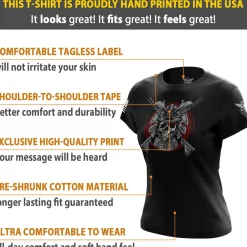 We The People Holsters Way of the Samurai Women's Short Sleeve Shirt Black Outlet