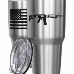 We The People Holsters We The People AR-15 + American Flag Stainless Steel Tumbler