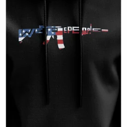 We The People Holsters We The People AR Flag Hoodie Black Clearance
