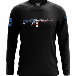 We The People Holsters We The People AR Flag Long Sleeve Shirt Black Online