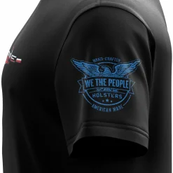 We The People Holsters We The People AR Flag Short Sleeve Shirt Black Hot
