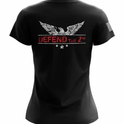 We The People Holsters We The People Defend the 2nd Women's Short Sleeve Shirt Black Outlet