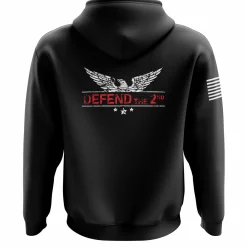 We The People Holsters We The People Defend the 2nd Zip Up Hoodie Black Online