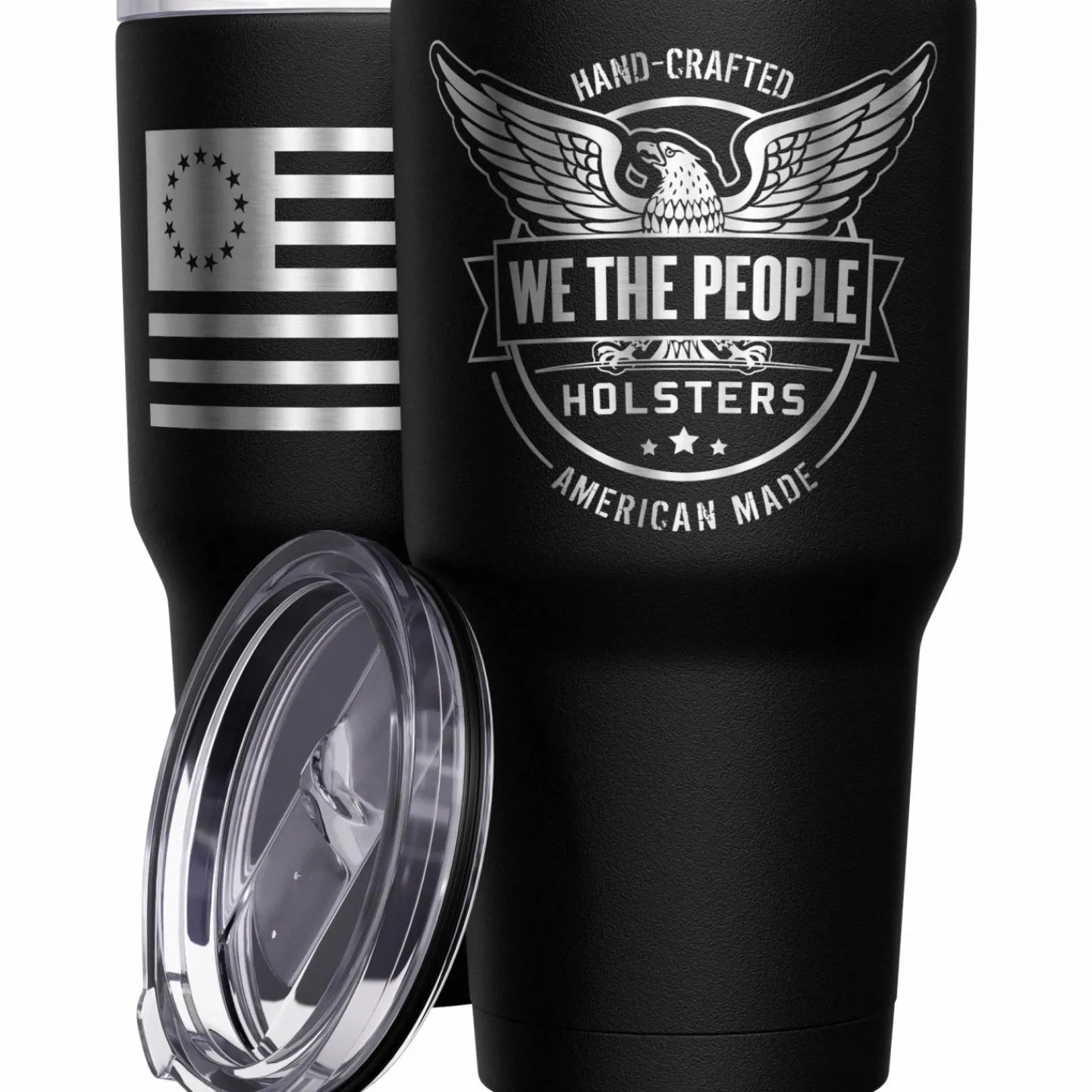 We The People Holsters Betsy Ross Flag Stainless Steel Tumbler