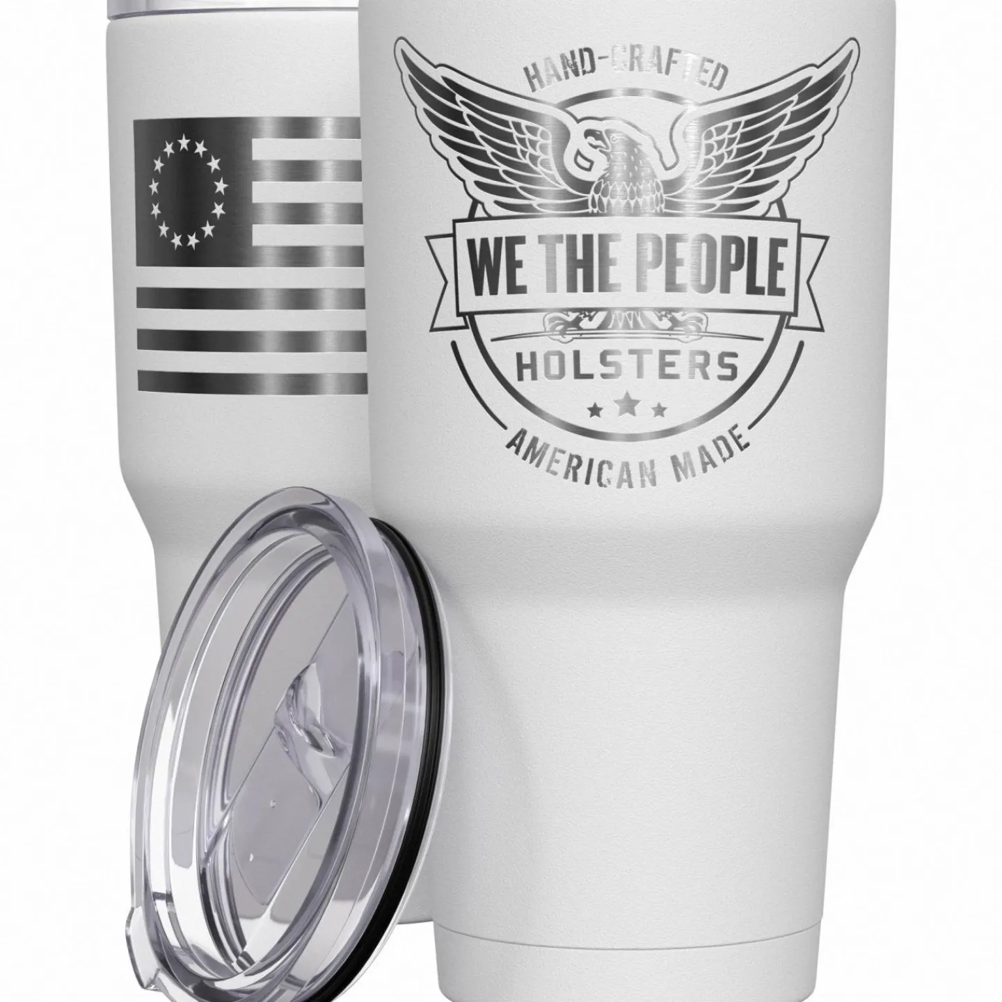 We The People Holsters Betsy Ross Flag Stainless Steel Tumbler