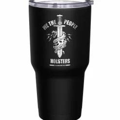 We The People Holsters We The People Snake Logo + American Flag Stainless Steel Tumbler New