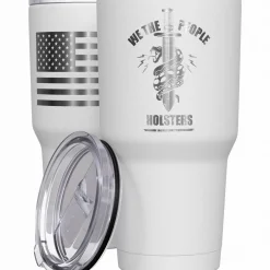 We The People Holsters We The People Snake Logo + American Flag Stainless Steel Tumbler New