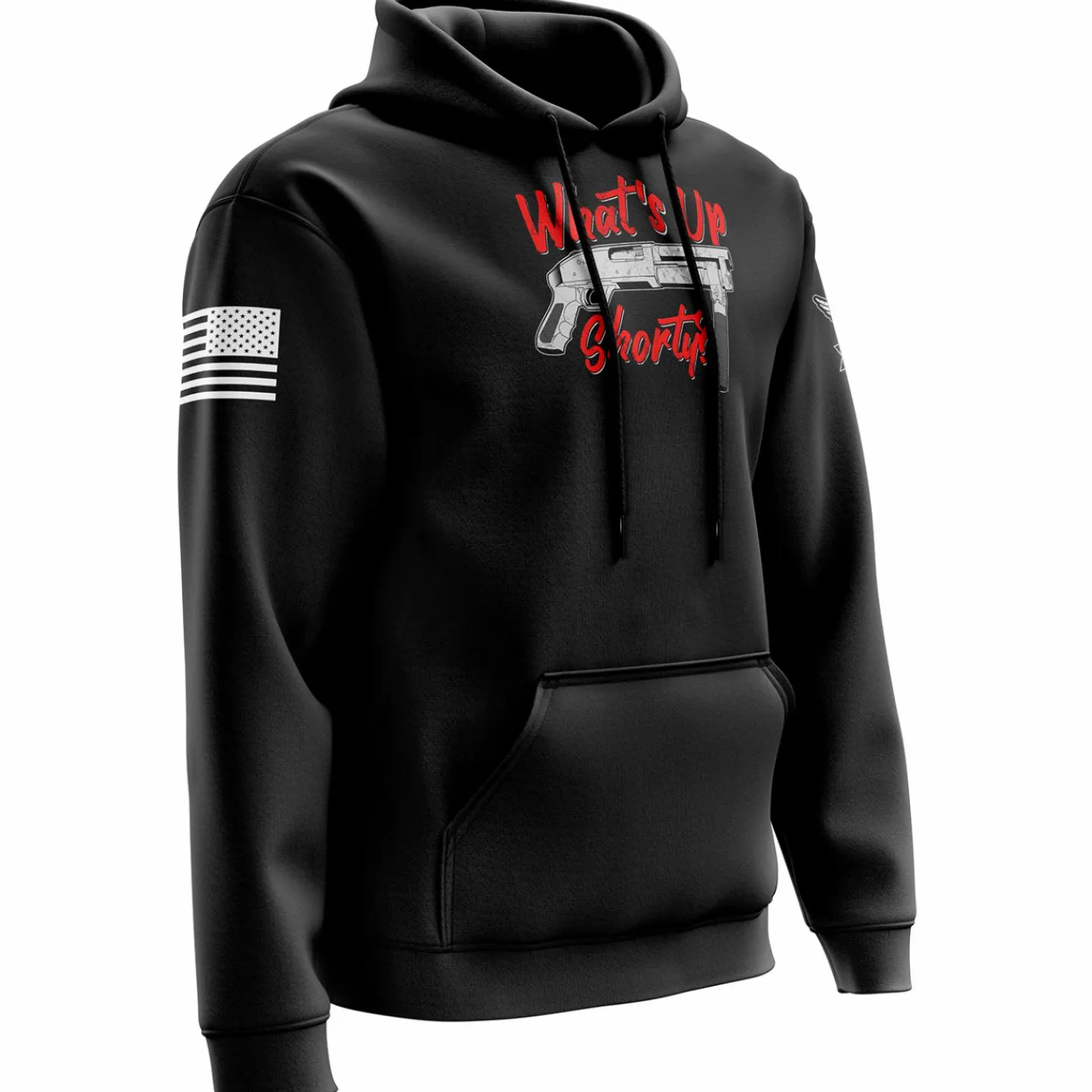 We The People Holsters What's Up, Shorty? Hoodie Black Sale