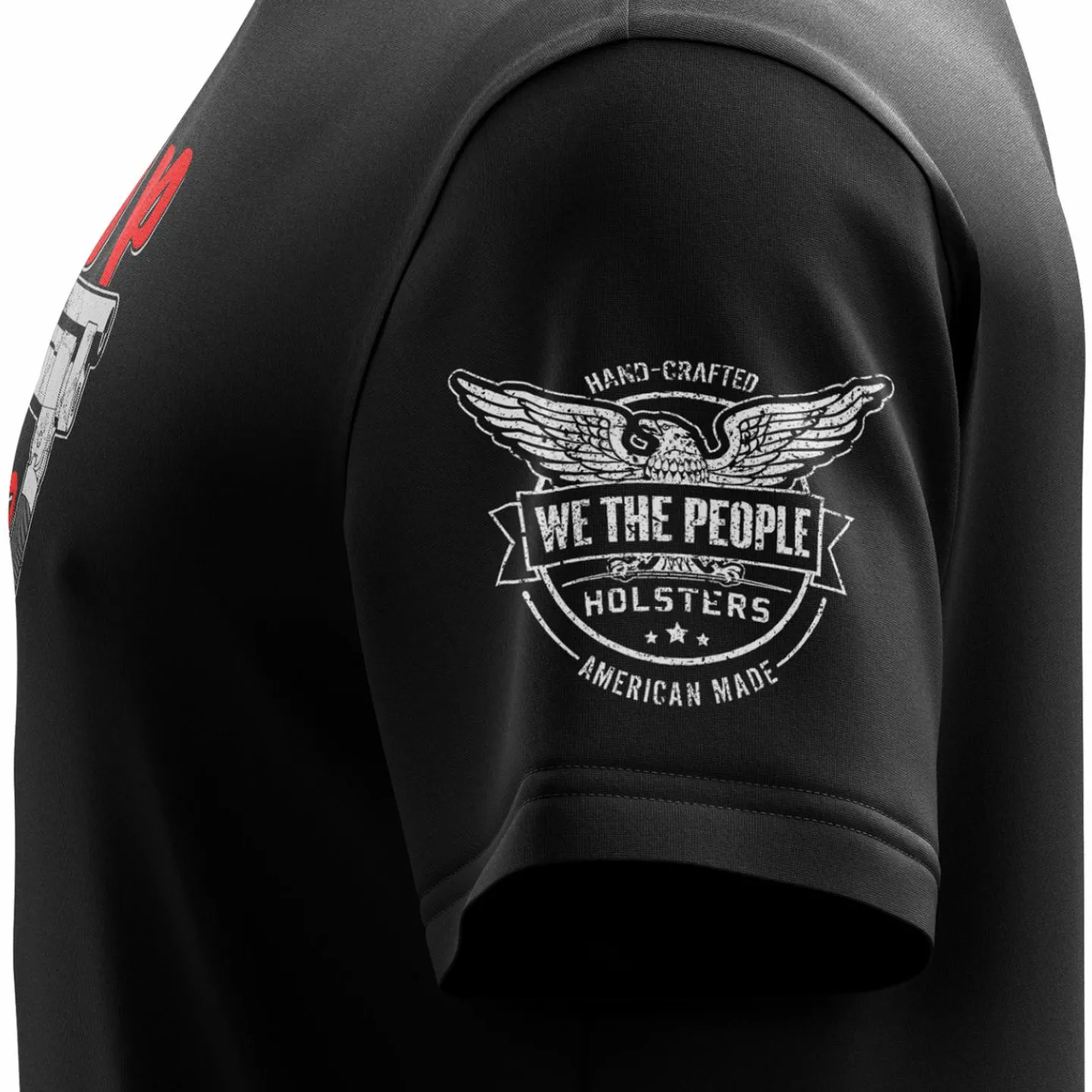 We The People Holsters What's Up, Shorty? Short Sleeve Shirt Black New