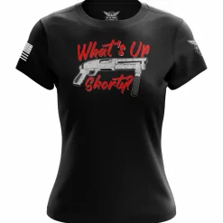 We The People Holsters What's Up, Shorty? Women's Short Sleeve Shirt Black Online