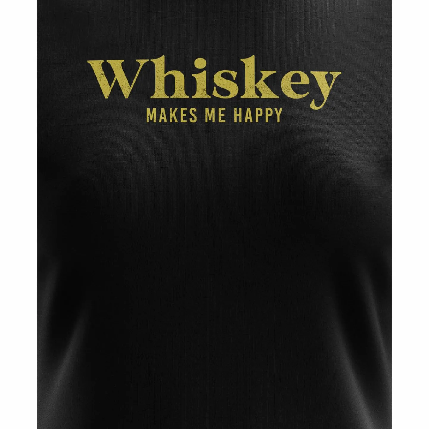 We The People Holsters Whiskey Makes Me Happy Women's Short Sleeve Shirt Black Outlet