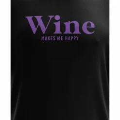 We The People Holsters Wine Makes Me Happy Short Sleeve Shirt Black Outlet