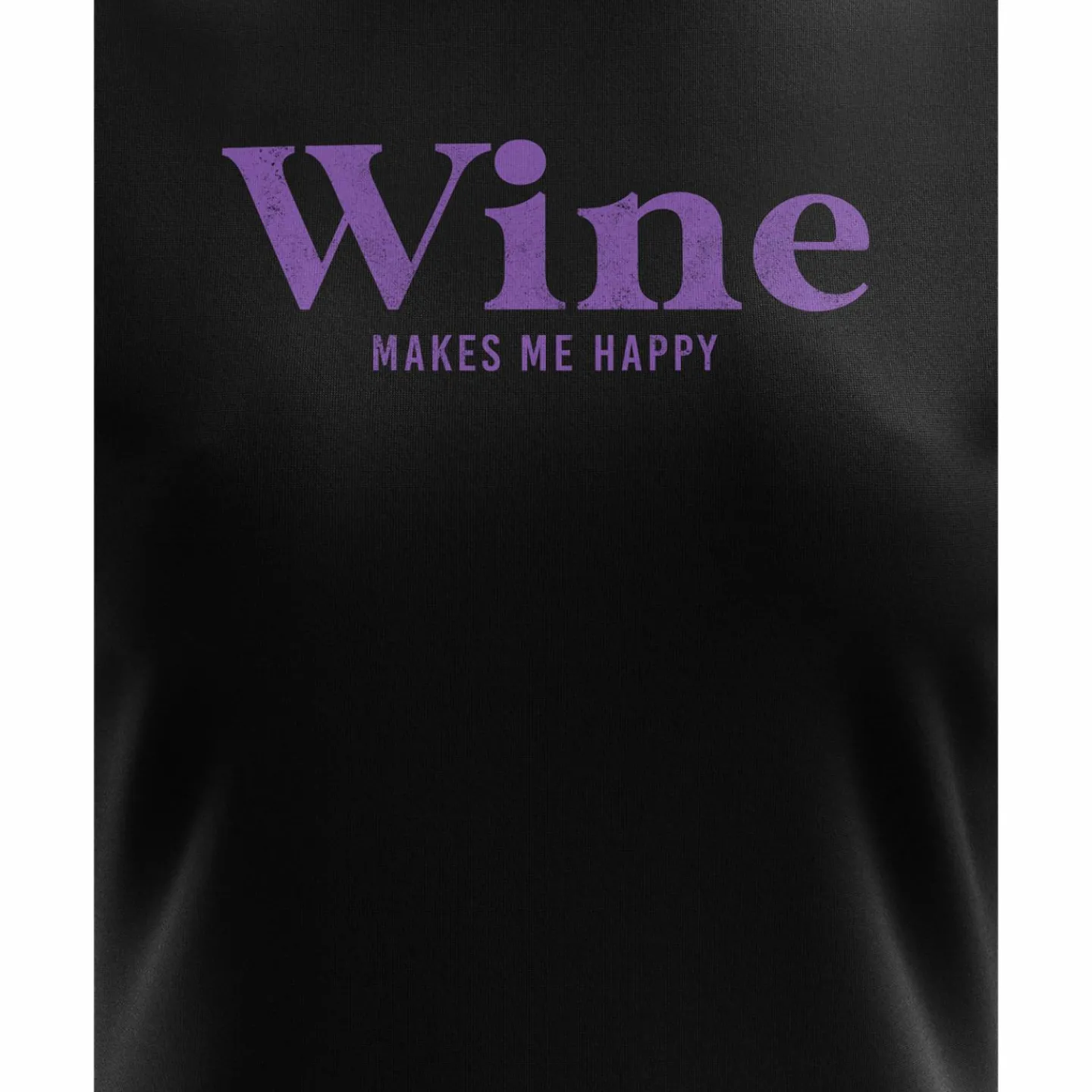We The People Holsters Wine Makes Me Happy Women's Short Sleeve Shirt Black Hot