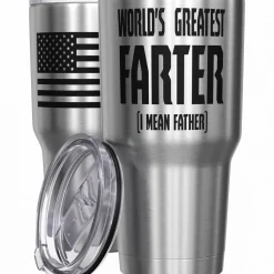We The People Holsters World's Greatest Farter Stainless Steel Tumbler Discount